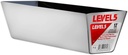 12" Stainless Steel Mud Pan + Ergonomic Contoured Base - LEVEL5 | Pro-Grade | Drywall Masonry Tool Tray Bucket | 5-332
