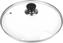 Oval Glass Slow Cooker Lid, 12.5" ID, 13" OD, Tempered Glass Lid, Easy to Clean, Round Handle and Vent, for Saucepans, Saucepans, Skillets(Transparent)