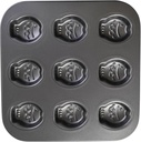 9 Cup Nonstick Fish Shape Muffin Cupcake Pan Mini Taiyaki Cake Fondant Topper Decoration Cornbread Cat Dog Puppy Treat Ice Cube Chocolate Madeleine Cookie Biscuit Baking Tin Tray Mold Maker