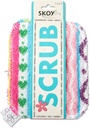 Skoy Scrub, 2-pack Reusable, Non-Scratching Dish Scrubber for Kitchen and Household Cleaning, Planet-Friendly, Dishwasher Safe Soft Scrub, Assorted Colors and Designs