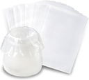 Paint Sprayer Parts, 50 Pcs Paint Sprayer Bags, 7.8'' X 11.8'' Sprayer Cup Liners, Transparent Spray Gun Cup Canister Liners for Wagner Paint Sprayer