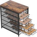 Coffee Pod Drawer for K Cup Storage Drawer Holder 5-Tier
