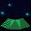 Glow in The Dark Star Stickers, Bright and Lasting, Glow Stickers for Ceiling and Wall, Glow in The Dark Stars for Ceiling, Fantastic Wall Stickers for Bedroom, Green