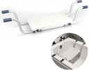 Heavy Duty Bath Bench Seat for Bathtub - Suspended Shower Chair for Elderly, Disabled & Handicapped Shower Chair,Seat Shower Stool,Portable Shower Chair with Adjustable Height up to 300LBS