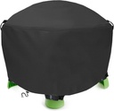 STARTWO Kids Water Table Cover Fit Little Tikes Spiralin' Seas Waterpark Play Table, Waterproof Outdoor Toys Cover - Black (Cover Only)