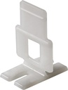 QEP LASH Tile Leveling System, Part A, Clips for 1/16" Grout (1,000 Pack)