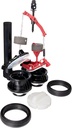 American Standard Vormax Toilet Valve Assembly, Unfinished