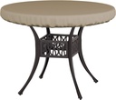 Covers & All Round Table Top Cover, 12 Oz Waterproof UV & Weather Resistant Patio Table Cover, Outdoor Table Cover for Patio Outdoor Furniture & Coffee Table (48" Dia x 4" H Inches, Beige)