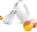 Egg Beater- Hand Mixer, Electric Handheld Mixer with Turbo Button, Includes Sturdy Beaters and Dough Hooks fine
