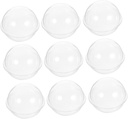 Set of 10 Small Cake Boxes Lightweight Compact for Mousse Dessert Packaging