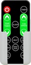 Replacement Remote Control for Kenmore 253.70101017 253.70101018 253.70101019 253.70121 253.70121010 253.70121011 253.70121012 253.79184015 Window Room Air Conditioner