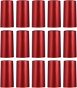Kisangel 100pcs PVC Heat Shrink Capsules Wine Bottle Seal Capsules Wine Shrink Wrap Cap For Wine Cellars Bottle