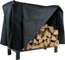 Sunnydaze Firewood Log Rack with Cover - Indoor or Outdoor Wood Storage - 30-Inch - 500-lb Capacity