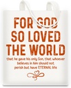 Christian Easter Tote Bag Religious Easter Canvas Tote Bag