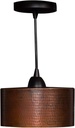Premier Copper Products Hand Hammered Copper 8" Round Cylinder Pendant Light