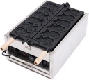 Waffle Maker,110V Commercial Electric Fish Shaped Waffle Machine,Nonstick Waffle Baking Making Maker Machine for Home,Cafes,Restaurant