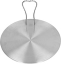 Cooking Plate Heat Diffuser Stainless Steel Induction Plate for Induction Cooker, Gas Cooker, Electric Cooker, Kitchen Cooker (18#)
