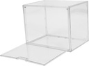 Mikinona Clear Bread Box for Kitchen Countertop Stackable Bread Storage Container with Smooth Edges Lightweight Design for Organized Pantry and Bakery Decor