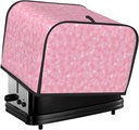 Oven Cover Kitchen Bread Machine Protector,4 Slice Toaster Cover For Home,Fingerprint Coaster Cover,Kitchen Small Appliance,Breast Cancer Awareness