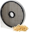 TK Round Hopper Vegetable Chopper Replacement Disc - Universal Round Hopper - Dicing 8mm