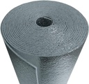 US Energy Reflective Foam Core Insulation Garage Door Foil 24 Inch x 16ft Roll White/Foil Finish AD5 (1/4 inch Thick) USA Made Meets Fire Code