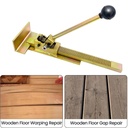 Professional Hardwood Flooring Jack with Felt Positioning Hand Tool for Laminate Flooring Installation Hard Wood Straight Tile Contractor Hand Tool