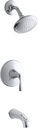 Kohler K-R37028-4E-CP Bath/Shower Faucet, Polished Chrome