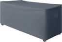 Outdoor Loveseat Cover,Waterproof for Outdoor Couch Cover, Outdoor Sofa Covers, Patio Furniture Covers, Patio Furniture Set, 58" W x 35" D x 35" H Grey