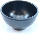 Lucky Star Melamine Round Sauce Paste Dipping Dishes Bowls Wasabi Sushi Sashimi Sake Cups, 2-3/4" dia. (2 oz), Black (20)