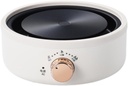 Fenteer Countertop Electric Stove US Plug Tea Kettle Warmer for Camping Tea Rooms