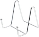 Picture Display Rack Iron Plate Holder Stand for Photos Books and Decorative Plates Sturdy and Space-saving Design for Home Office Display Elegant Finish