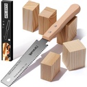 6 Inch Japanese Pull Saw，Hand Saw Woodworking Tools，Wood Handle, Sharp & Lightweight for Woodworking