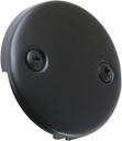 Kingston Brass DTT100MB Bathtub Overflow Plate, Matte Black