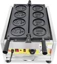 coin waffle maker machine round shape waffle machine panda waffle (voltage 220v)