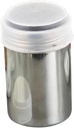 Stainless Steel Seasoning Pot Plastic Cover Large Capacity Spice Dispenser for Salt Pepper and Coffee Food-grade Kitchen Organizer for Barbecues and Picnics