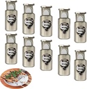 10 Pack Bamboo Skewers Clips Barbecue Skewer Grips Attachement Hanging Buckle for Cocktail Skewers Grilling Kabob Skewers Instant Pot Air Fryer Skewer Stand Pressure Cooker