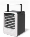 Portable Air Cooler Conditioner, Evaporative Air Cooler for Home Office Desktop Humidifier Dehumidifier Black
