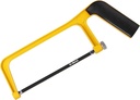 6-inch Mini Hacksaw Frame- 150 mm Extra Fine Cut Junior Handsaws, Hacksaws with Bi-Metal Blade for Wood and Metal