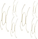 OUNONA Robust Metal Plate Hangers for Wall Display Plate Rack Holder in Multiple Sizes