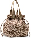 Yarnic Lunch Bag Women Insulated Lunch Bags,Cute Cheetah Reusable Lunch Box Stain-Resistant Lunchbox with Water Bottle Holder for Adult (Leopard)