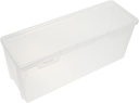ABOOFAN Transparent Refrigerator Bread Box Medium Multi Function Bread Dispenser Container for Kitchen Storage Stylish Design for Home Bakery and Pantry Organization