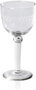 Zodax Tuscan Handmade Etched Glass - Set of 1 (Goblet)