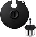 Sous Vide Precision Cooker Silicone Lids, Fits up to 11 pot, Compatible with Anova Culinary Sous Vide Precision Cookers, Prevent Water Evaporation and Retain Flavor (Black)