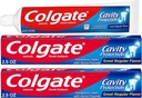Colgate Cavity Protection Toothpaste with Fluoride - 2.5 ounce + 60% Free - 2 Pack