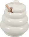 Cabilock Sealed Lid Medical Grade Lidded Container Ceramic Pot Desktop Dispenser