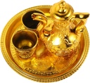 Complete Bottle Set with Offering Cup Worship Cups and Communion Supplies