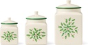 Lenox 894177 Holiday 3-Piece Canister Set