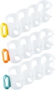 OUNONA 3pcs Soda Can Organizer for Refrigerator Stackable Beverage Dispenser Easy Access Drink Holder for Cans Plastic for Kitchen and Party Use Random Color