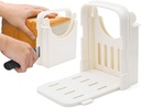 Adjustable Bread/Roast/Loaf Slicer Cutter,Bread Slicer, Folding Bread Toast Slicer Bagel Loaf Slicer Sandwich Maker Toast Slicing Machine