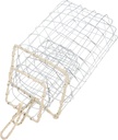 2pcs Handwoven Storage Baskets Portable Hanging Baskets for Kitchen Supplies Multi-functional Wire Fruit Holder Creative Storage for Home Organization